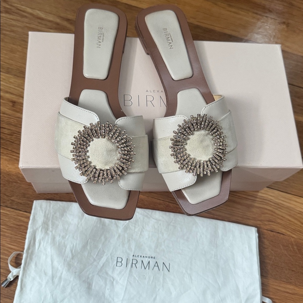 Alenandre Birman Maddie padded sandal